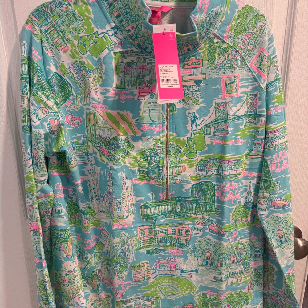 Lilly Pulitzer “Lilly Loves Philly” Skipper Popover